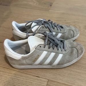 Grey Adidas Gazelle